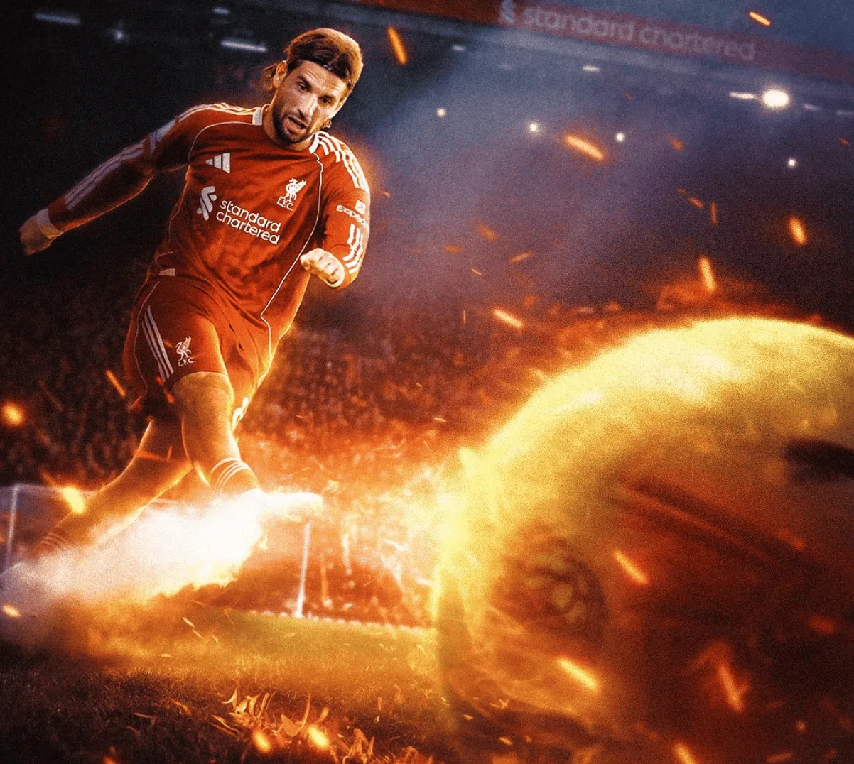 开云体育APP官网-索博单季英超4次任意球破门创红军纪录，距小贝英超纪录1球